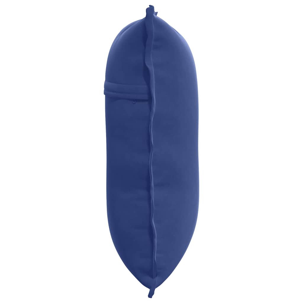 Rückenkissen Polizeiblau 60 x 50 cm Cordstoff
