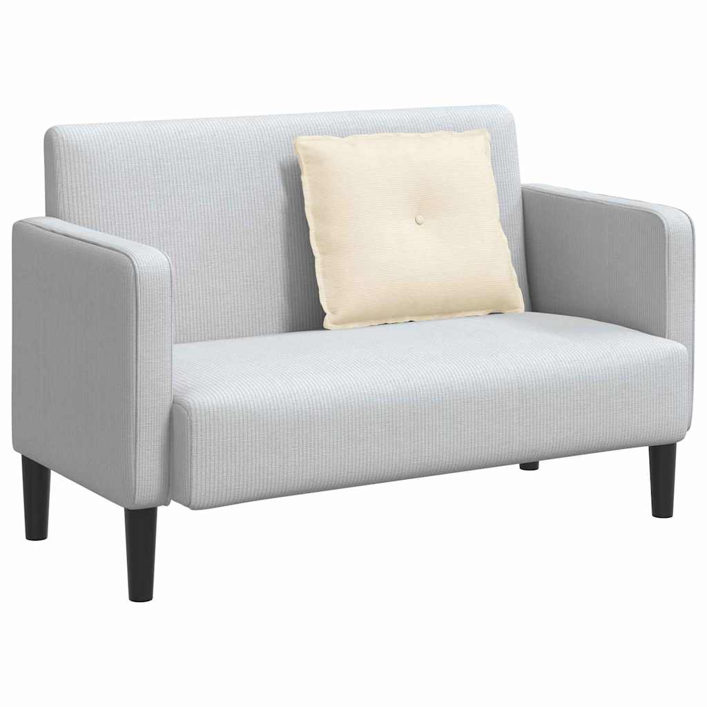 Rückenkissen Creme 60 x 50 cm Cordstoff