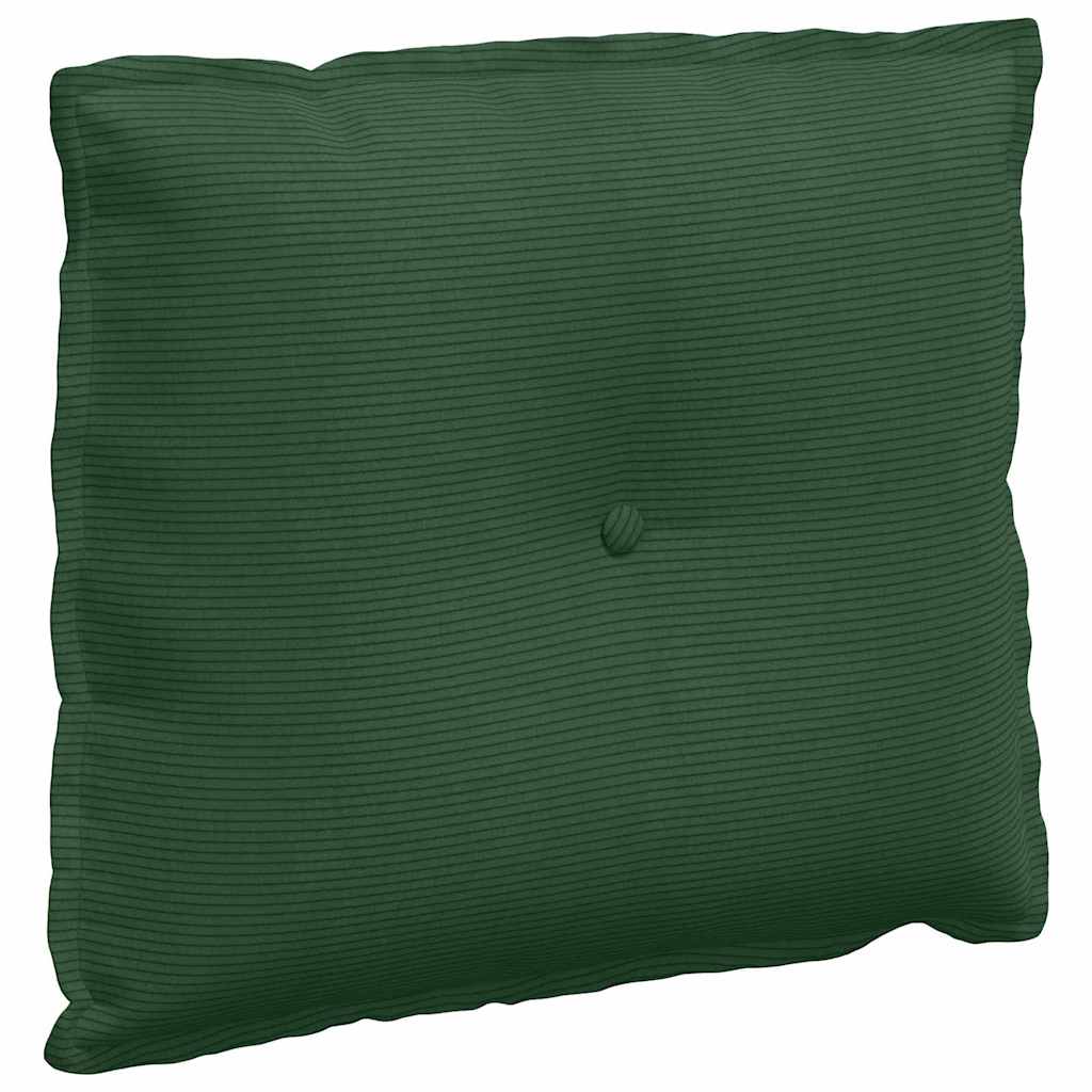 Rückenkissen Dschungelgrün 60 x 50 cm Cordstoff