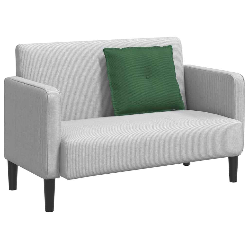 Rückenkissen Dschungelgrün 60 x 50 cm Cordstoff