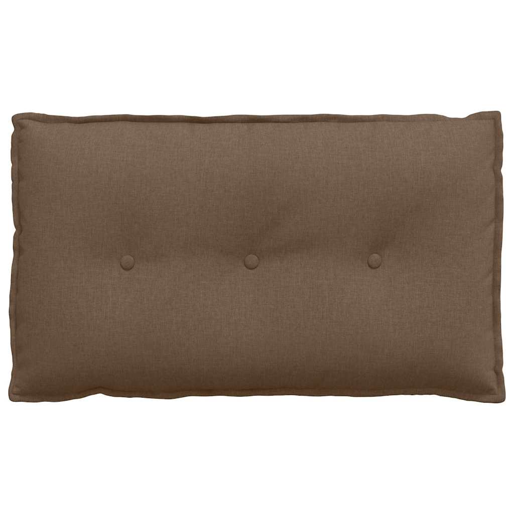 Rückenkissen Braun 80 x 19 x 50 cm Stoff