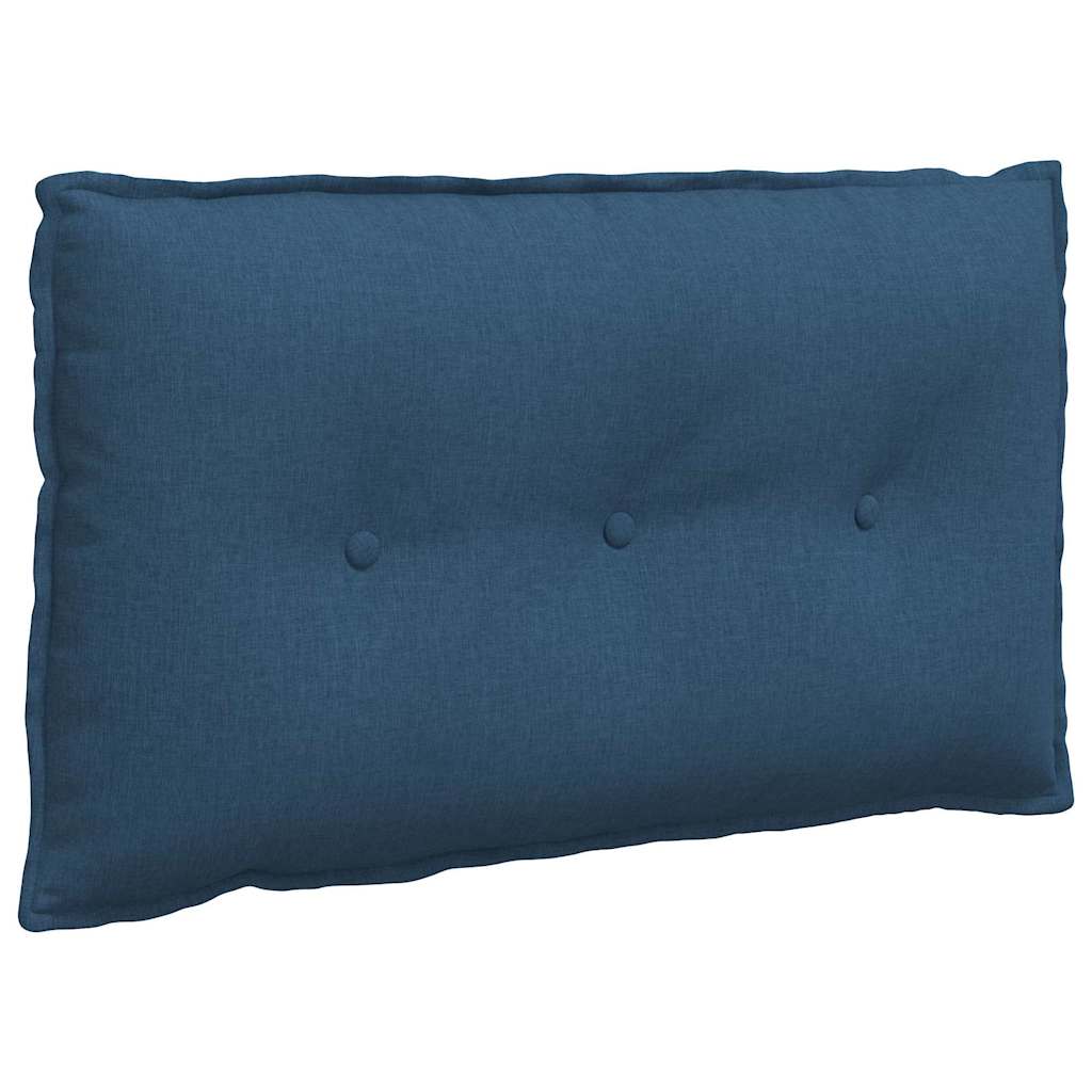 Rückenkissen Blau 80 x 19 x 50 cm Stoff