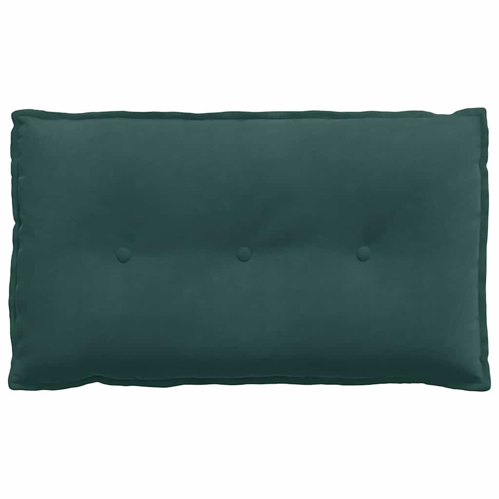 Rückenkissen Dunkelgrün 80 x 50 cm Cordstoff