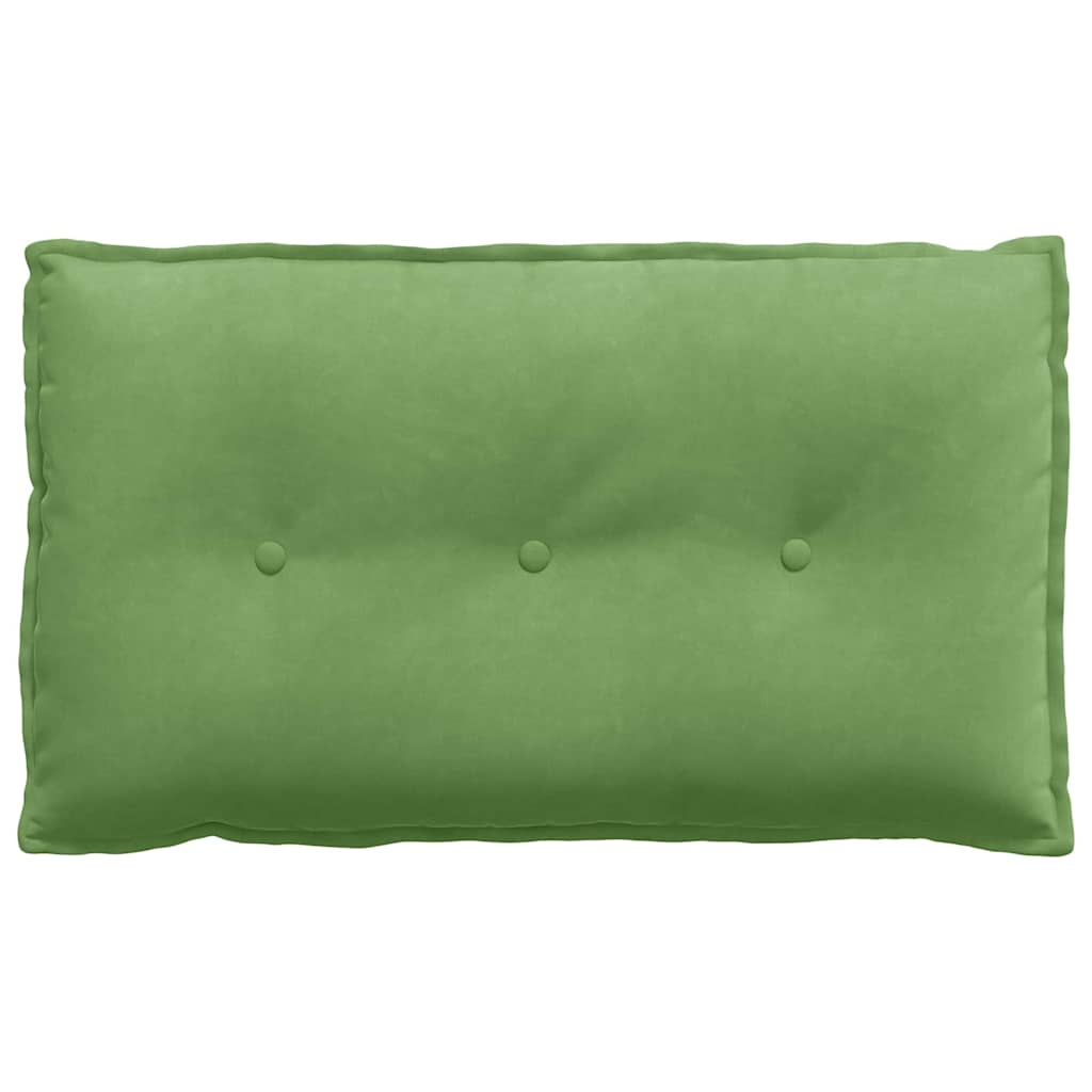 Rückenkissen Hellgrün 80 x 50 cm Cordstoff