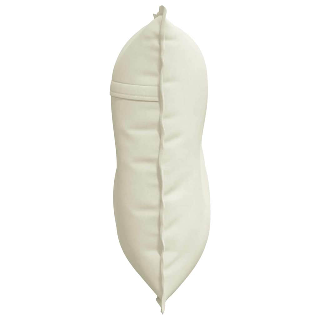 Rückenkissen Creme 80 x 50 cm Cordstoff