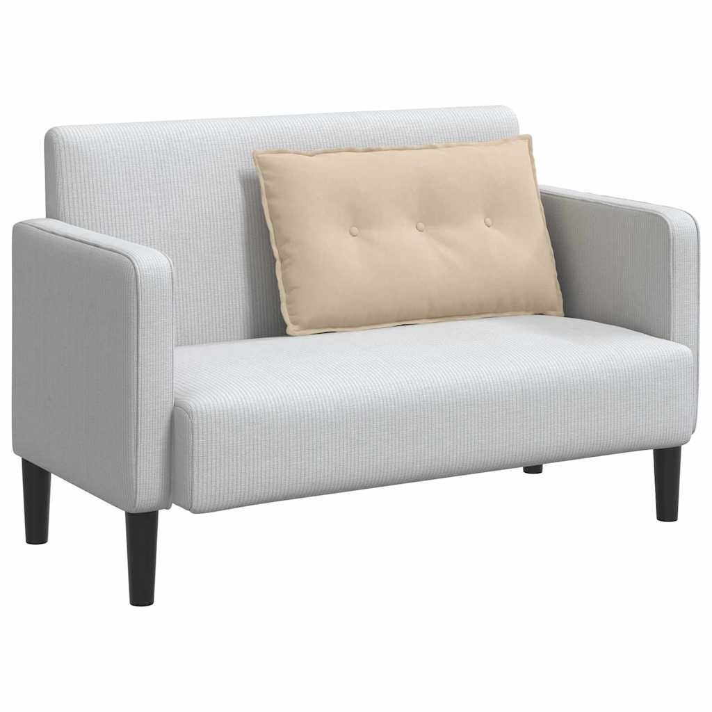 Rückenkissen Creme 80 x 50 cm Mikrofaserstoff