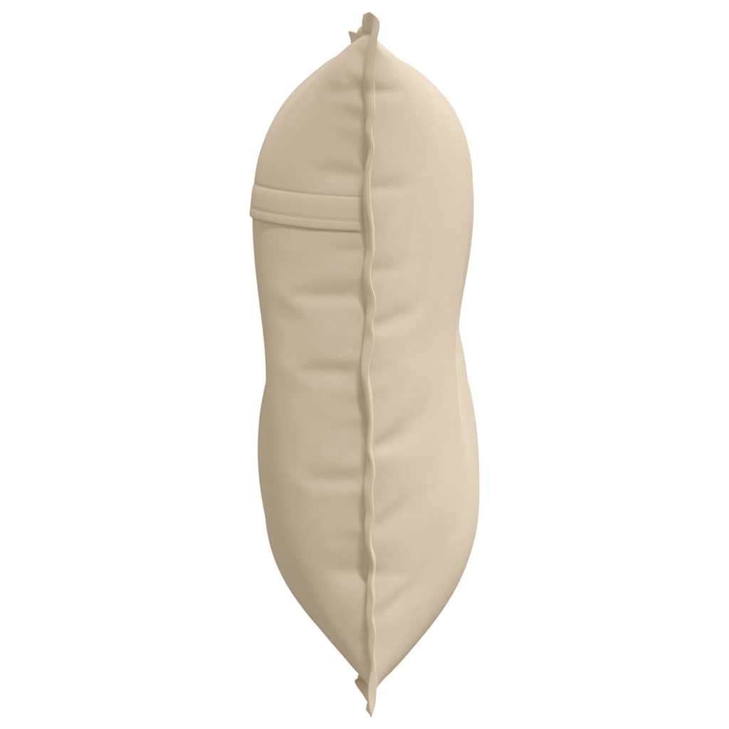 Rückenkissen Creme 80 x 50 cm Mikrofaserstoff