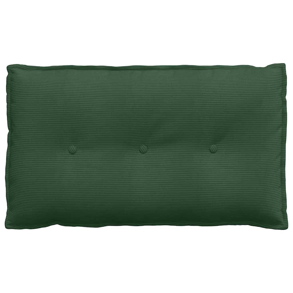 Rückenkissen Dschungelgrün 80 x 50 cm Cordstoff