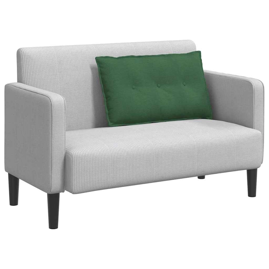 Rückenkissen Dschungelgrün 80 x 50 cm Cordstoff