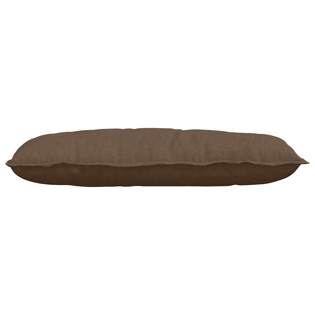 Rückenkissen Braun 100 x 19 x 50 cm Stoff