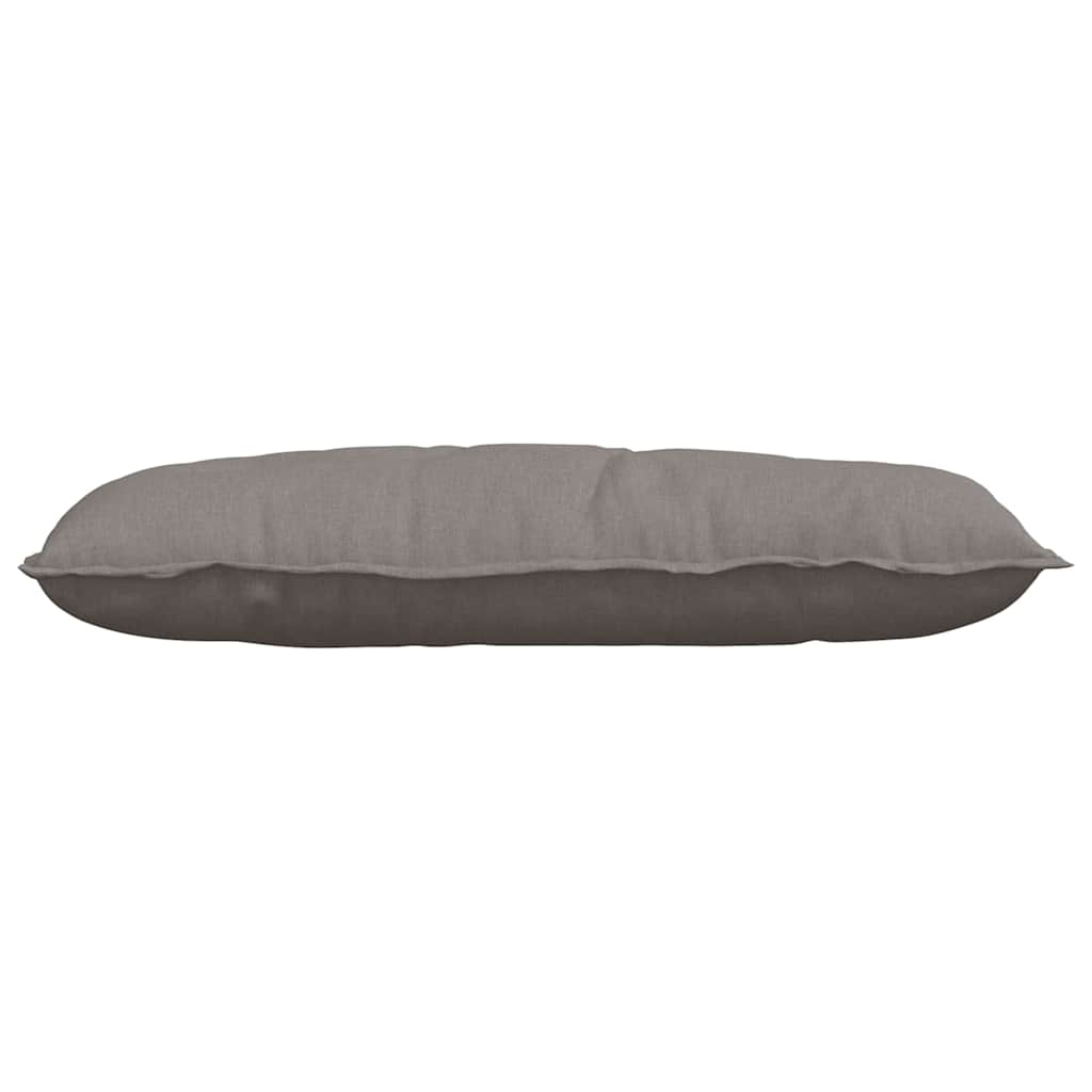 Rückenkissen Taupe 100 x 19 x 50 cm Stoff