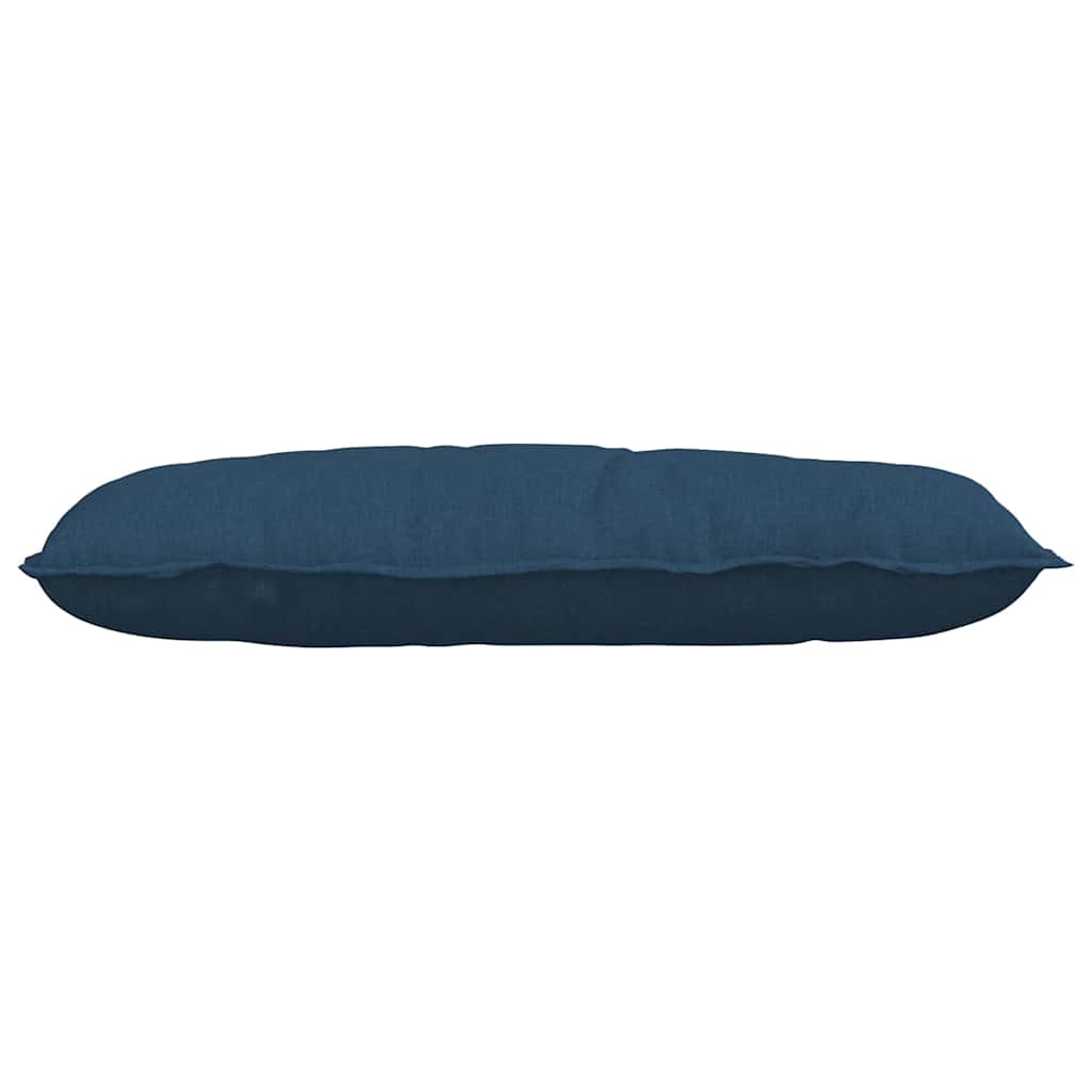 Rückenkissen Blau 100 x 19 x 50 cm Stoff