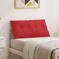 Rückenkissen Rot 100 x 19 x 50 cm Stoff