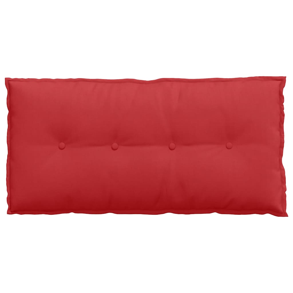 Rückenkissen Rot 100 x 19 x 50 cm Stoff
