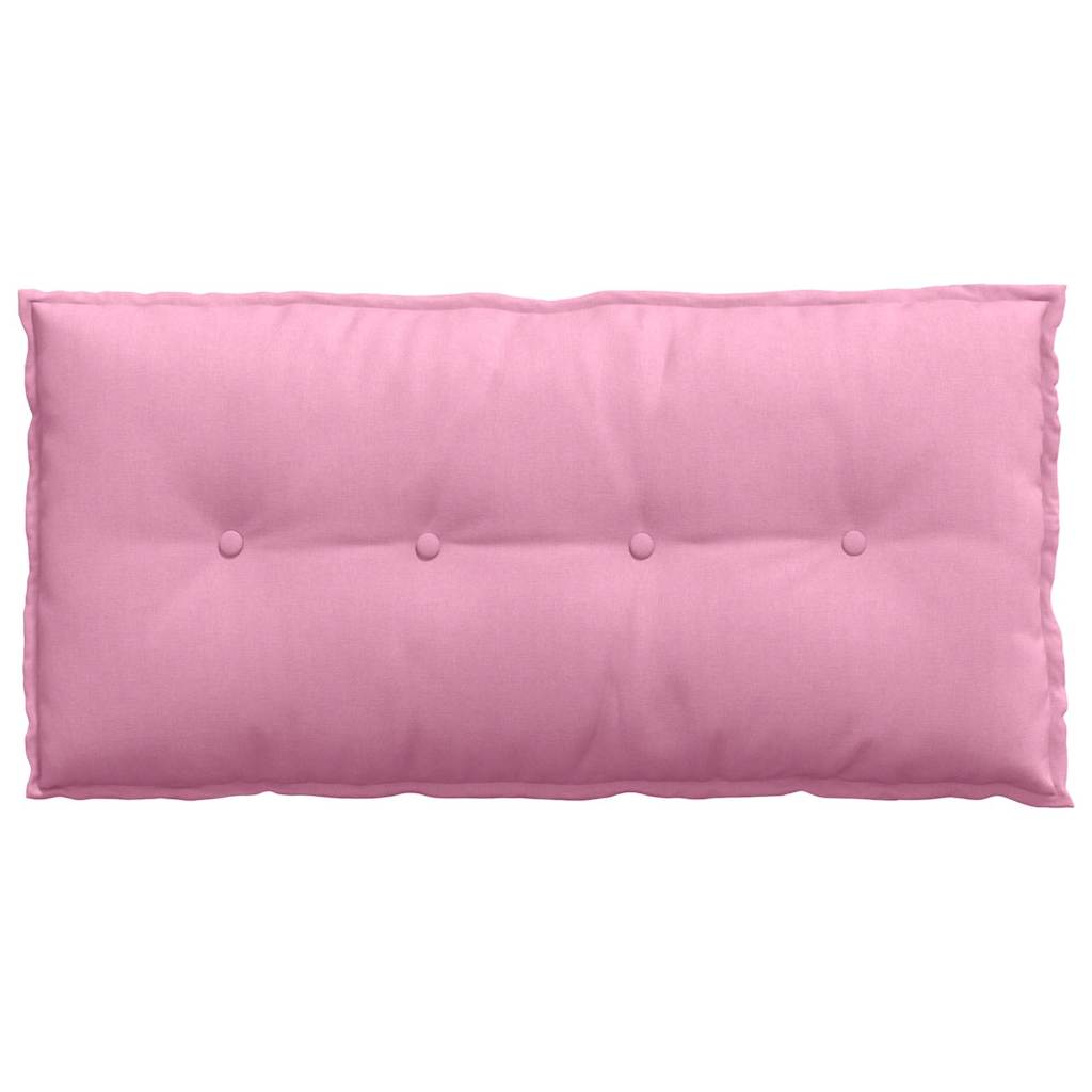 Rückenkissen Rosa 100 x 19 x 50 cm Stoff