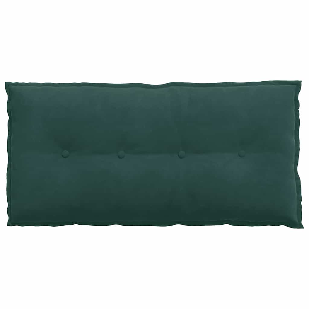 Rückenkissen Dunkelgrün 100 x 50 cm Cordstoff
