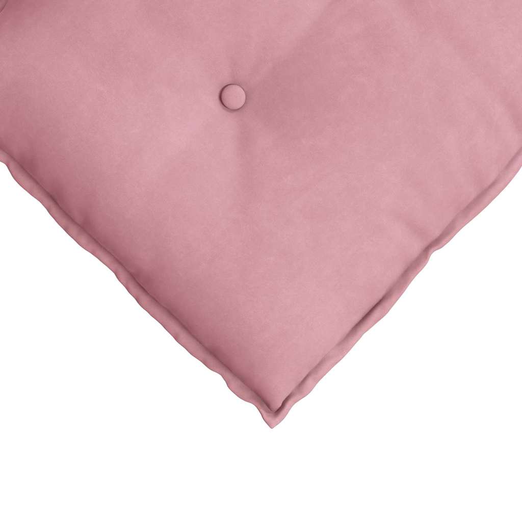 Rückenkissen Rosa 100 x 50 cm Cordstoff