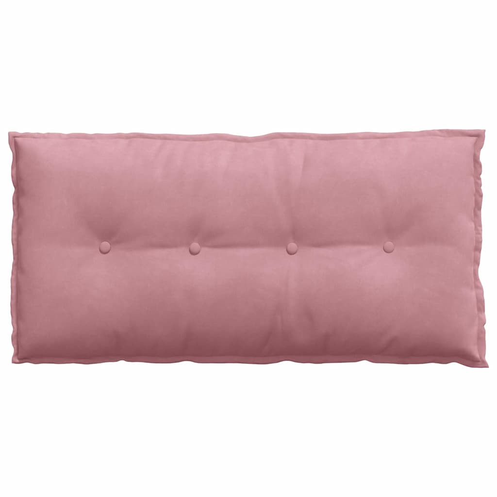 Rückenkissen Rosa 100 x 50 cm Cordstoff