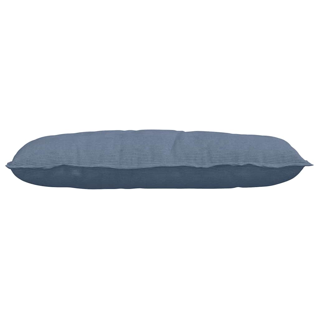 Rückenkissen Blau 100 x 50 cm Cordstoff