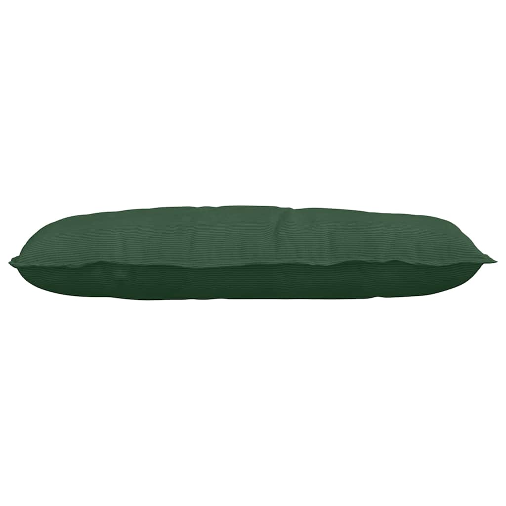 Rückenkissen Dschungelgrün 100 x 50 cm Cordstoff