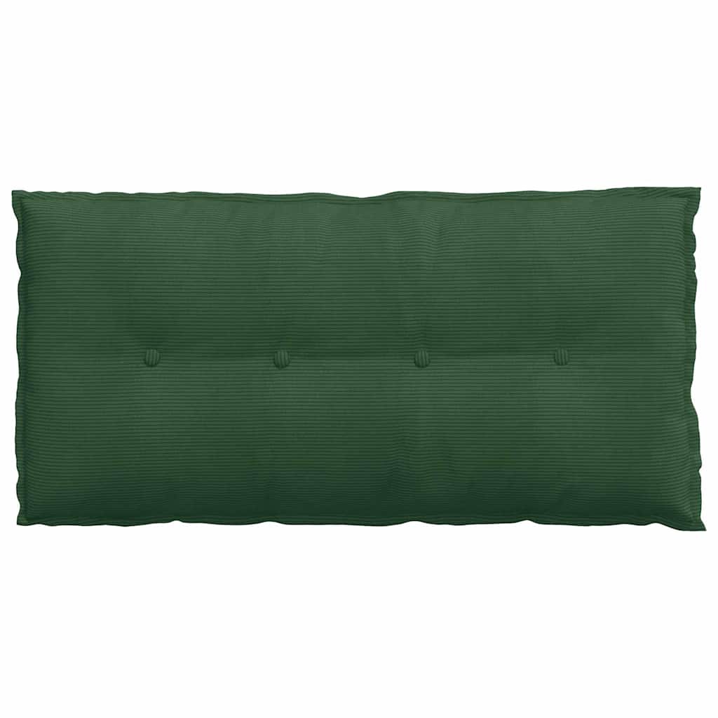 Rückenkissen Dschungelgrün 100 x 50 cm Cordstoff