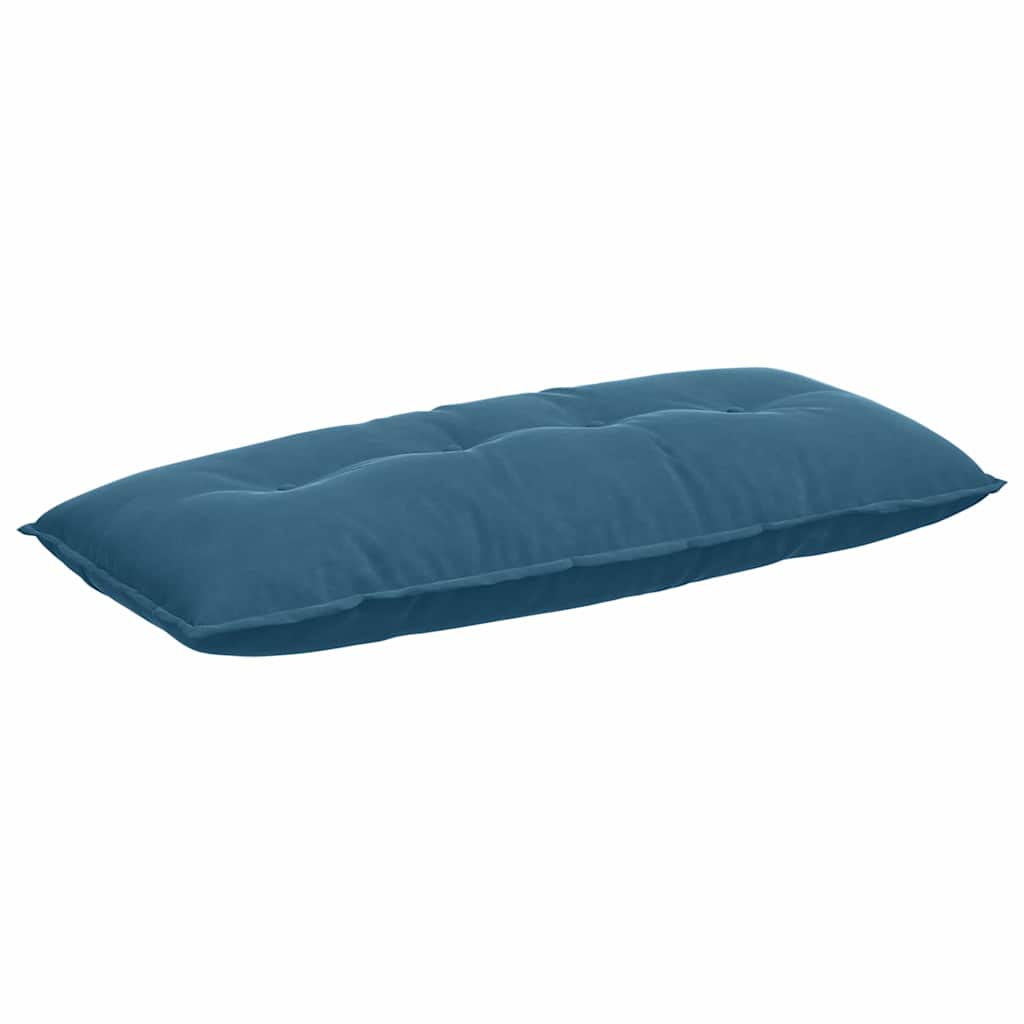 Rückenkissen Blau 120 x 50 cm Cordstoff