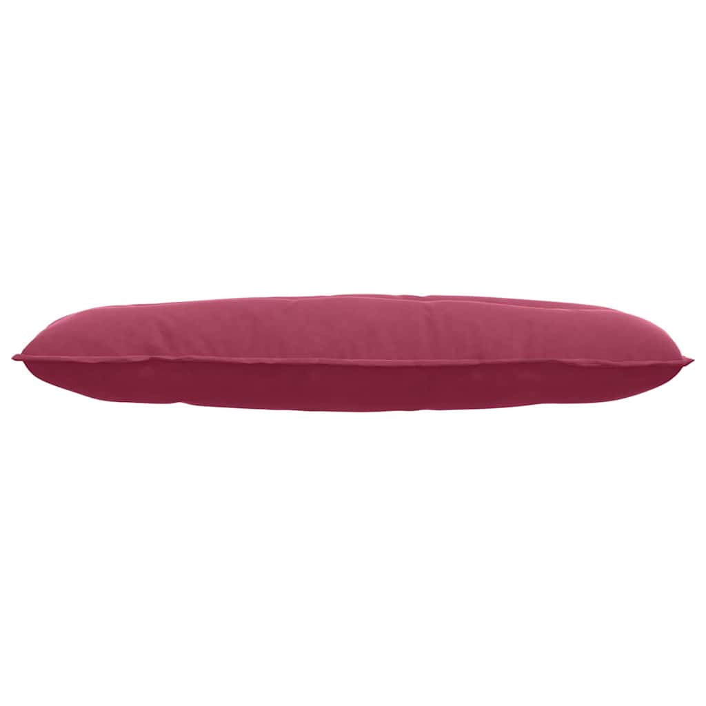 Rückenkissen Weinrot 120 x 50 cm Cordstoff