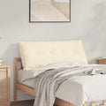 Rückenkissen Creme 120 x 50 cm Cordstoff