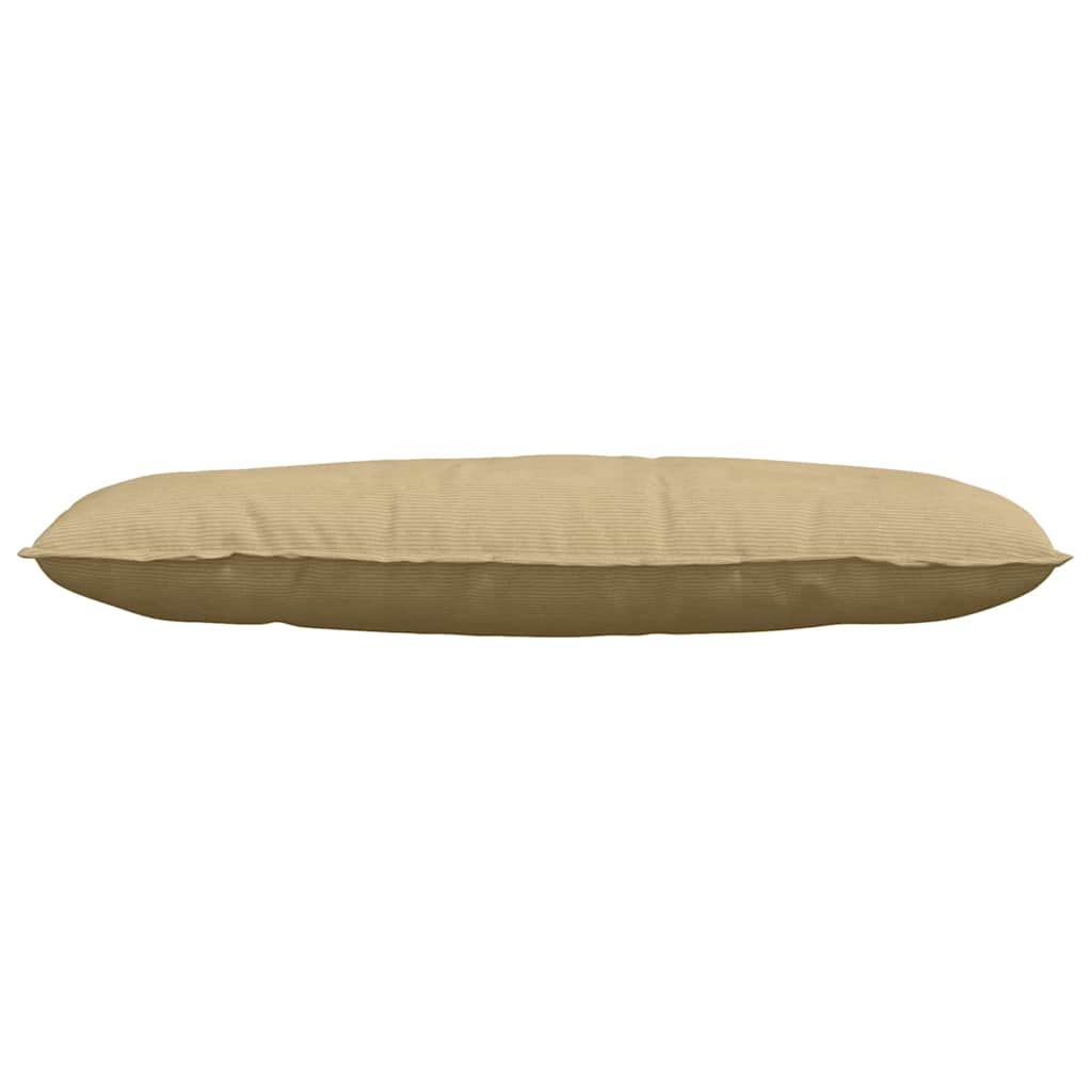 Rückenkissen Grau-Grün 120 x 50 cm Cordstoff