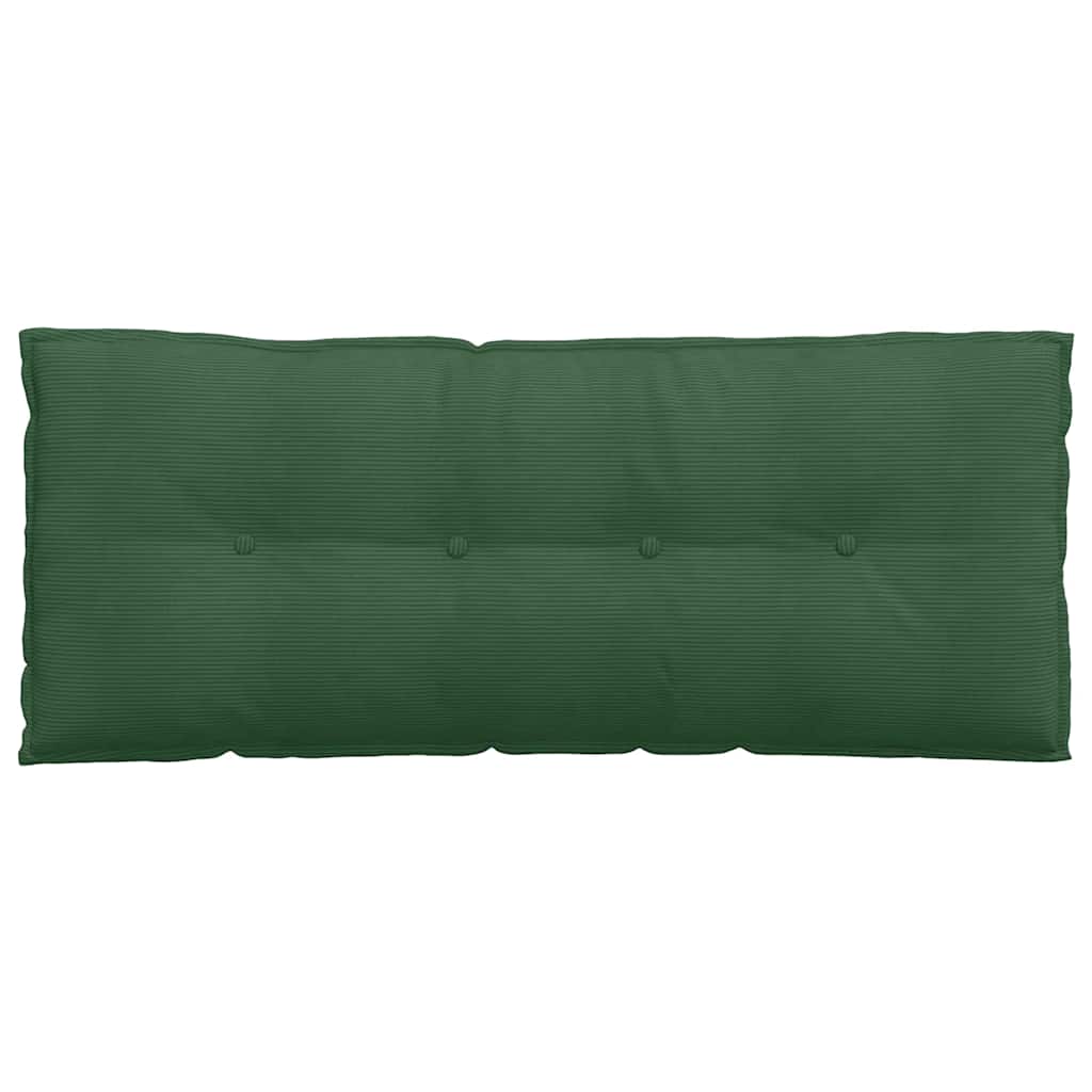 Rückenkissen Dschungelgrün 120 x 50 cm Cordstoff