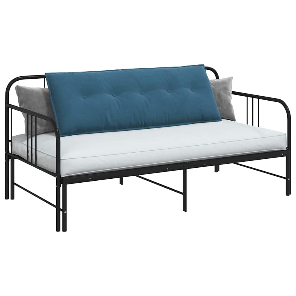 Rückenkissen Blau 140 x 50 cm Cordstoff