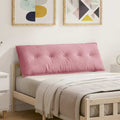 Rückenkissen Rosa 140 x 50 cm Cordstoff