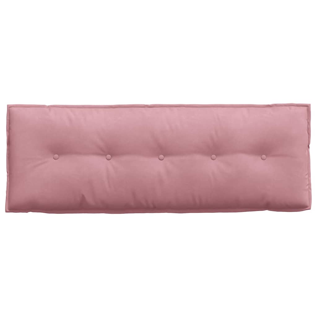 Rückenkissen Rosa 140 x 50 cm Cordstoff