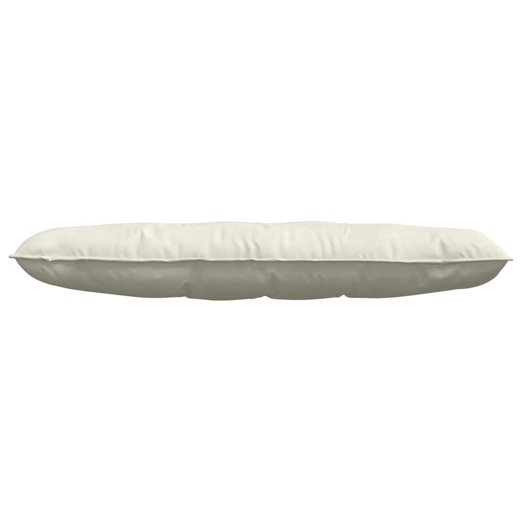 Rückenkissen Creme 140 x 50 cm Cordstoff