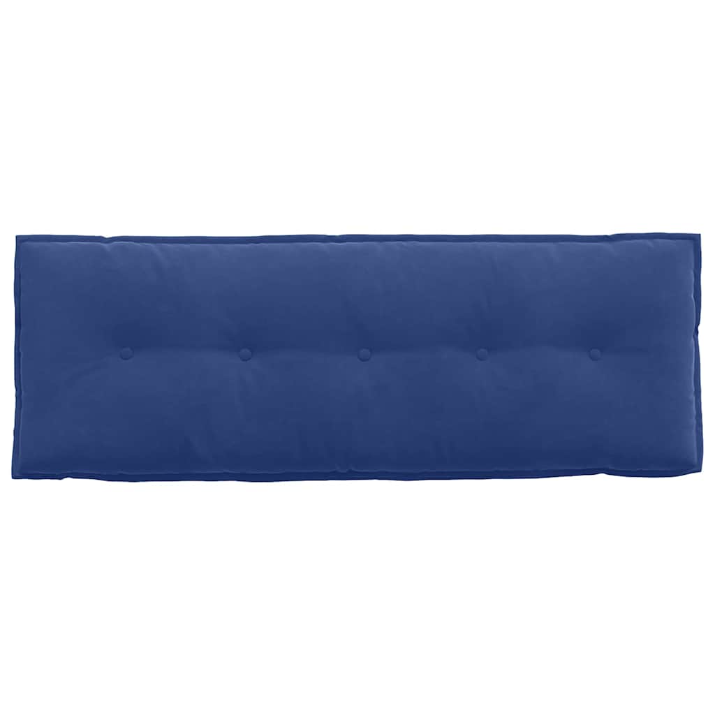 Rückenkissen Polizeiblau 140 x 50 cm Cordstoff