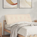 Rückenkissen Beige 140 x 50 cm Mikrofaserstoff