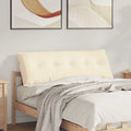 Rückenkissen Creme 140 x 50 cm Cordstoff
