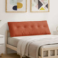 Rückenkissen Rot-Orange 140 x 50 cm Cordstoff