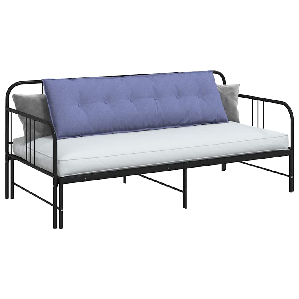 Rückenkissen Jeans blau 160 x 19 x 50 cm Stoff