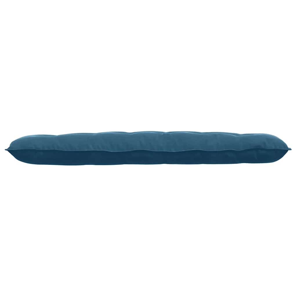 Rückenkissen Blau 160 x 50 cm Cordstoff