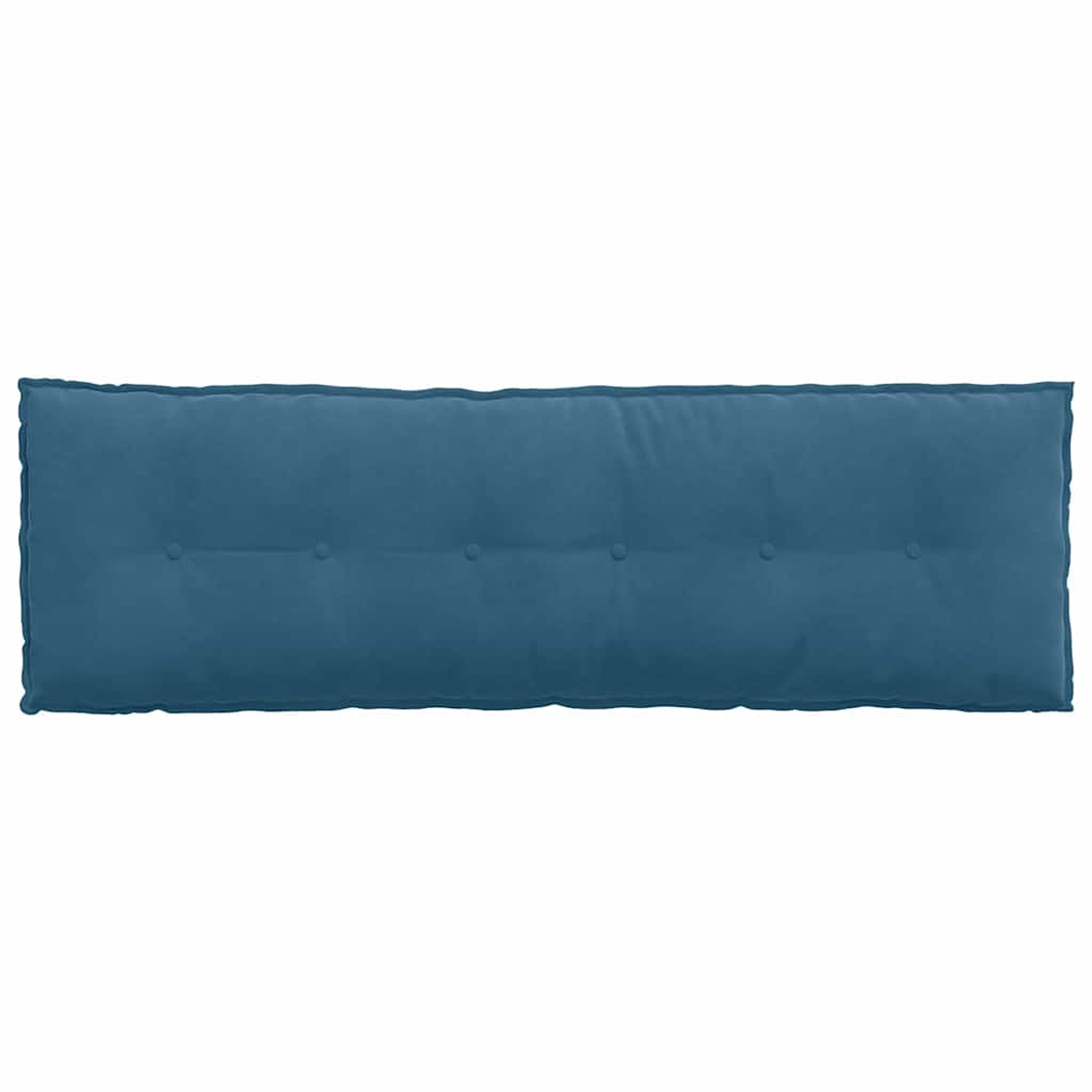 Rückenkissen Blau 160 x 50 cm Cordstoff