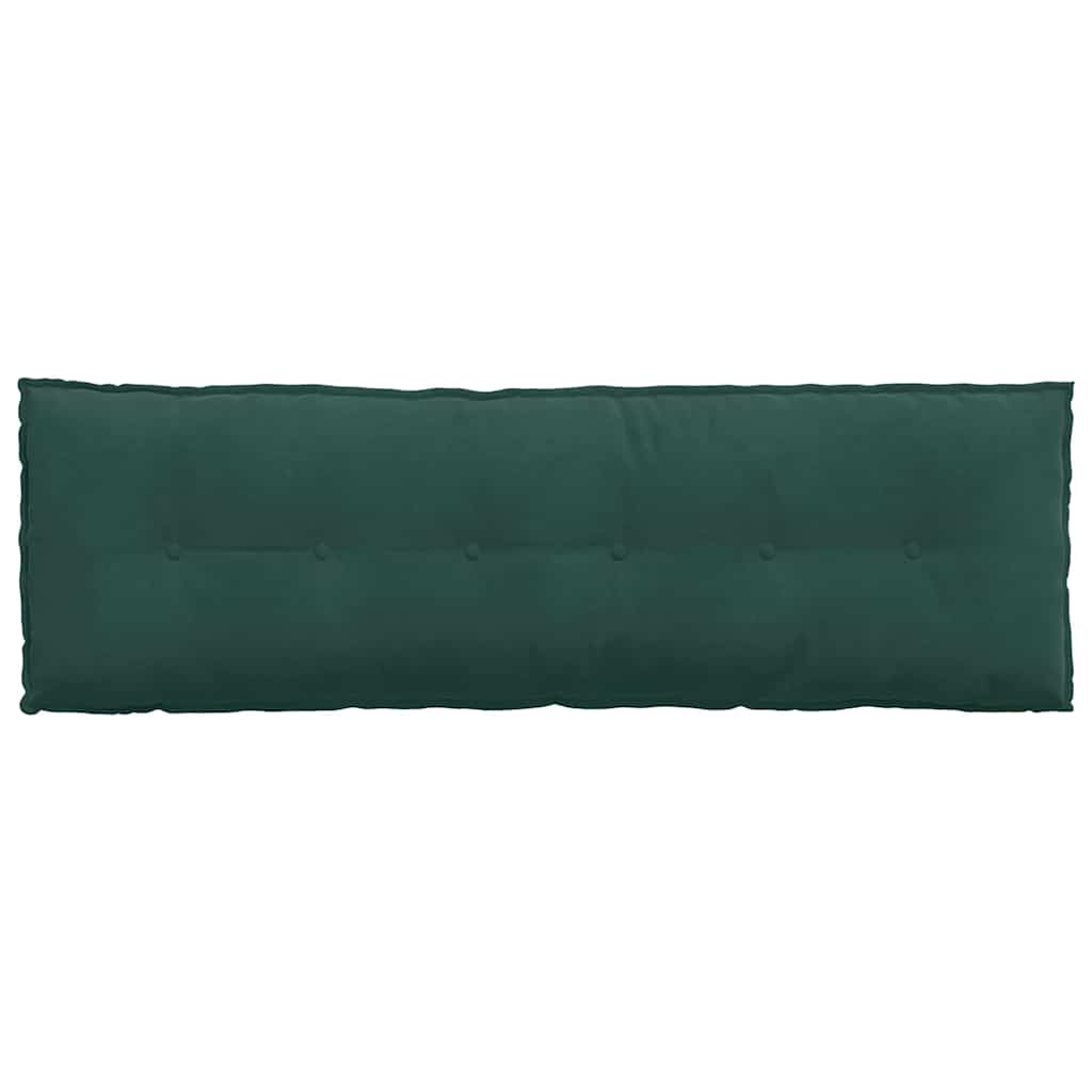 Rückenkissen Dunkelgrün 160 x 50 cm Cordstoff