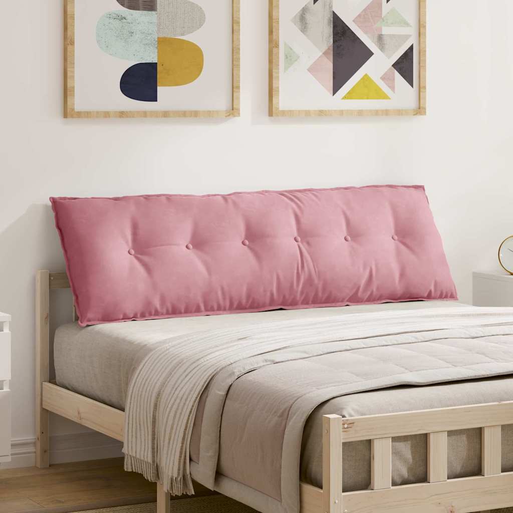 Rückenkissen Rosa 160 x 50 cm Cordstoff