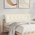 Rückenkissen Creme 160 x 50 cm Cordstoff