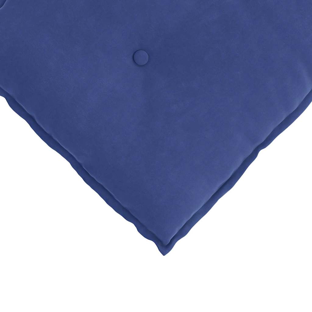Rückenkissen Polizeiblau 160 x 50 cm Cordstoff