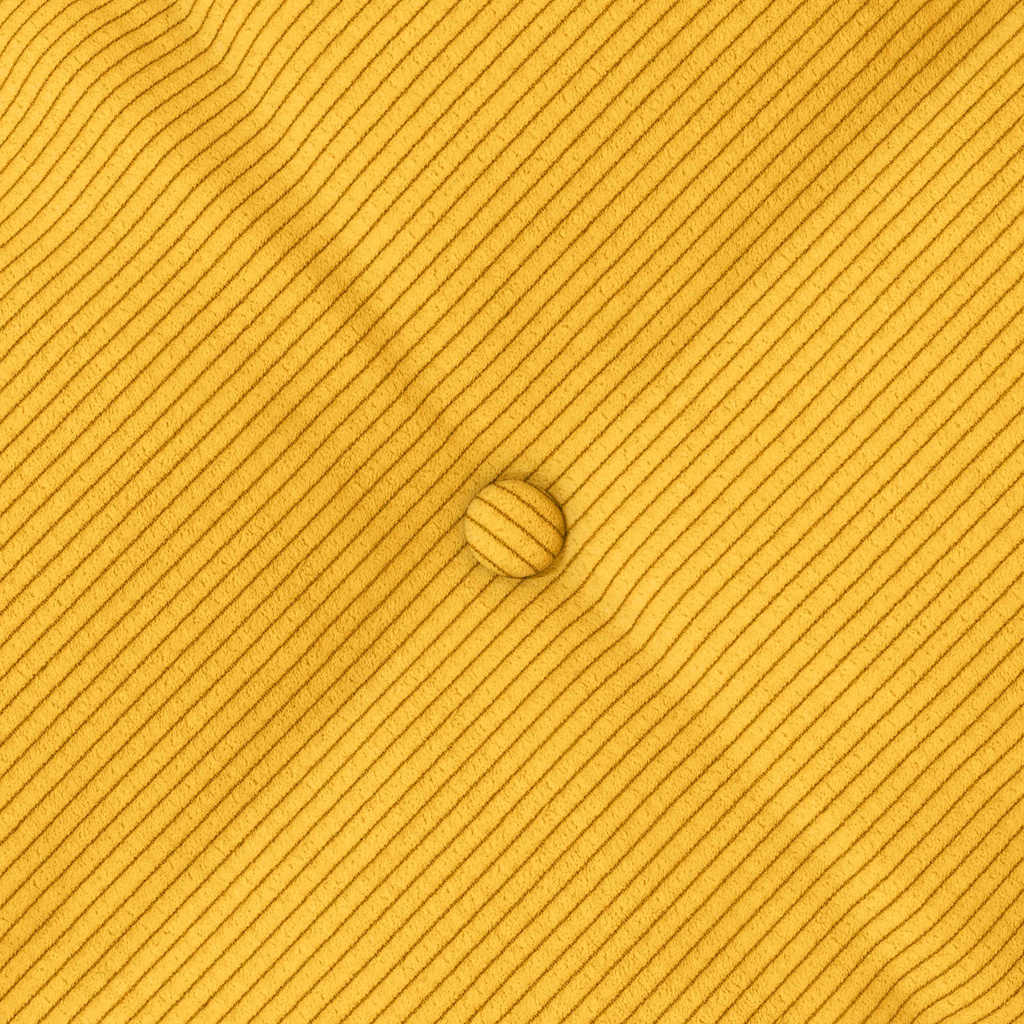 Rückenkissen Helles Gelb 160 x 50 cm Cordstoff