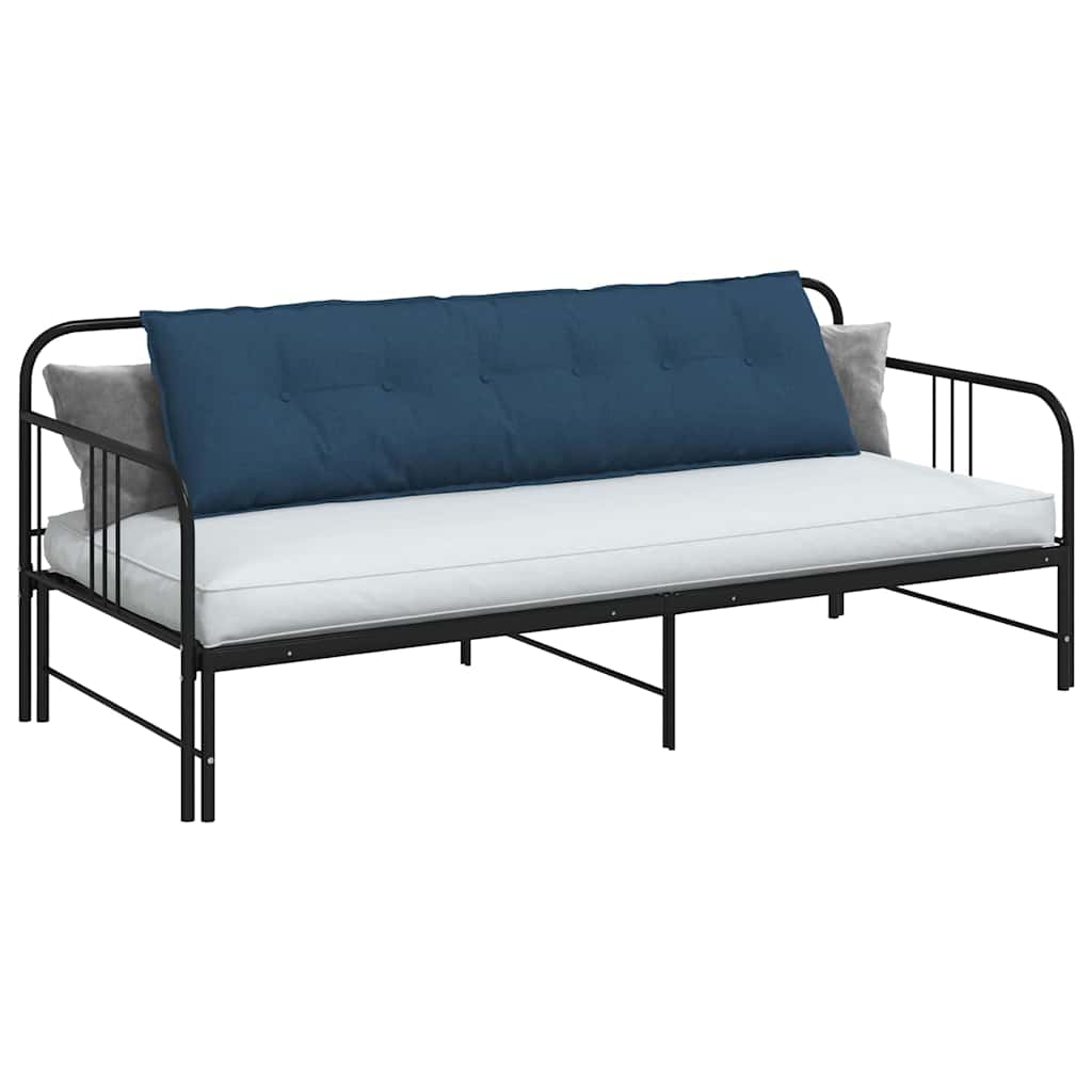 Rückenkissen Blau 180 x 19 x 50 cm Stoff