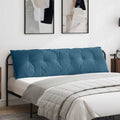 Rückenkissen Blau 180 x 50 cm Cordstoff