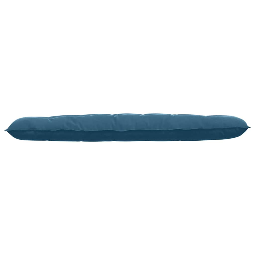 Rückenkissen Blau 180 x 50 cm Cordstoff