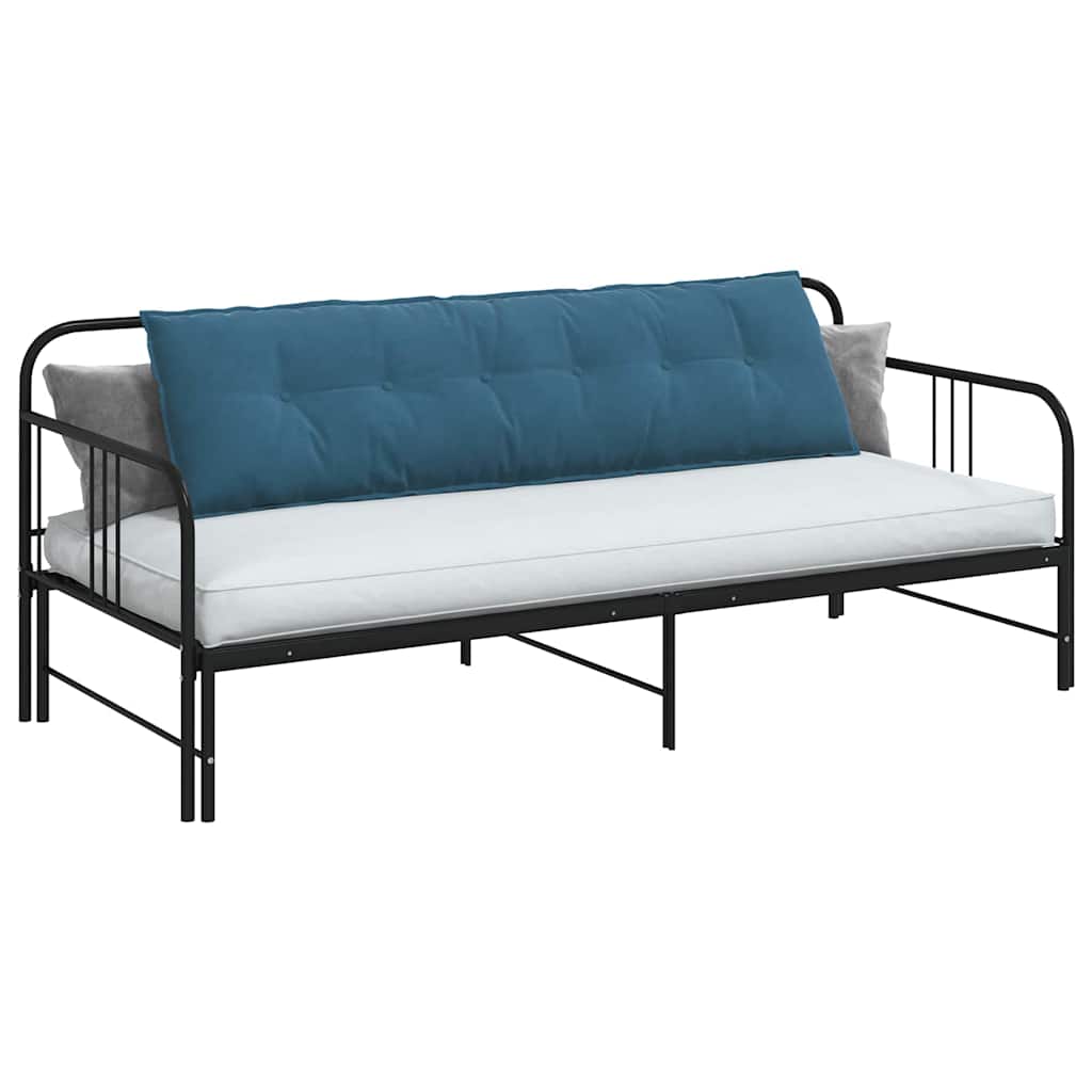 Rückenkissen Blau 180 x 50 cm Cordstoff